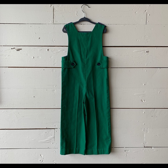 Dots + Whales Overalls | 1960s Gender Neutral - Picture 4 of 6